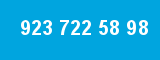 923 722 58 98 923 722 58 98